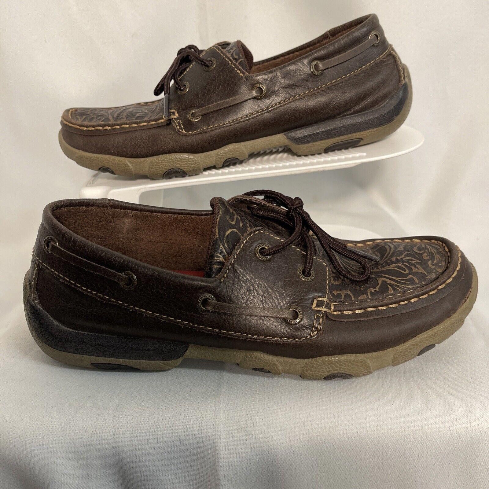 Twisted X TWISTED X WOMEN'S EMBOSSED FLORAL DRIVING Sz 7M Size US 7 / IT 37 - 2 Thumbnail