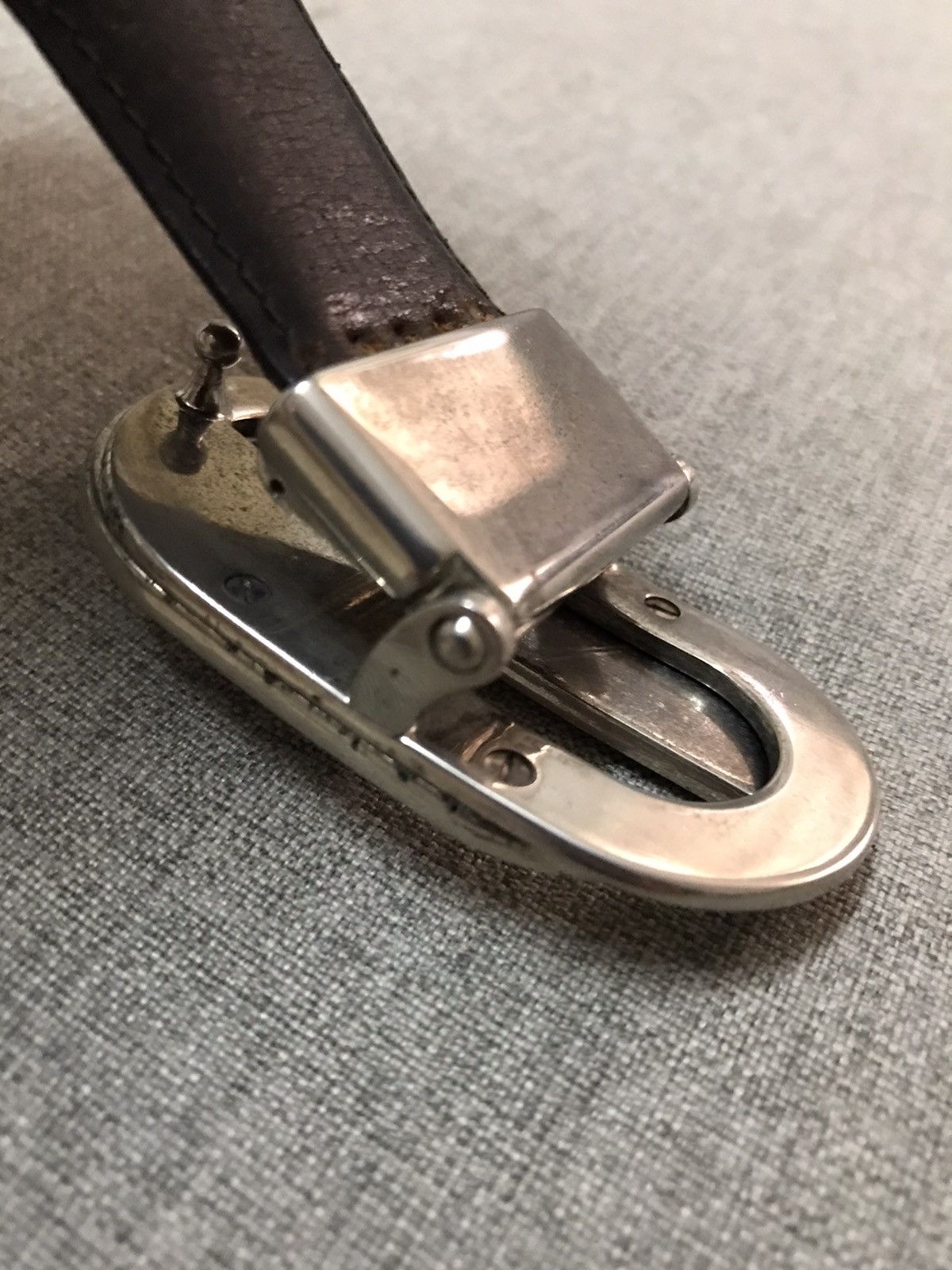 Gucci Vintage Gucci Rectangle GG Belt Size ONE SIZE - 5 Thumbnail