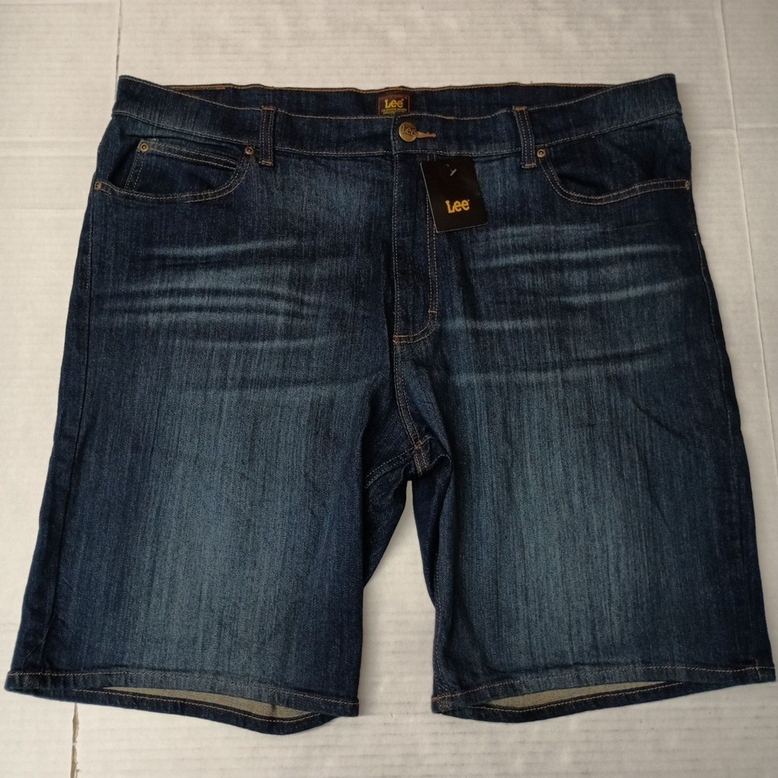 Lee Lee Men's Size 42 Regular Jean Shorts Blue 10" Inseam Denim Size US 42 / EU 58 - 1 Thumbnail