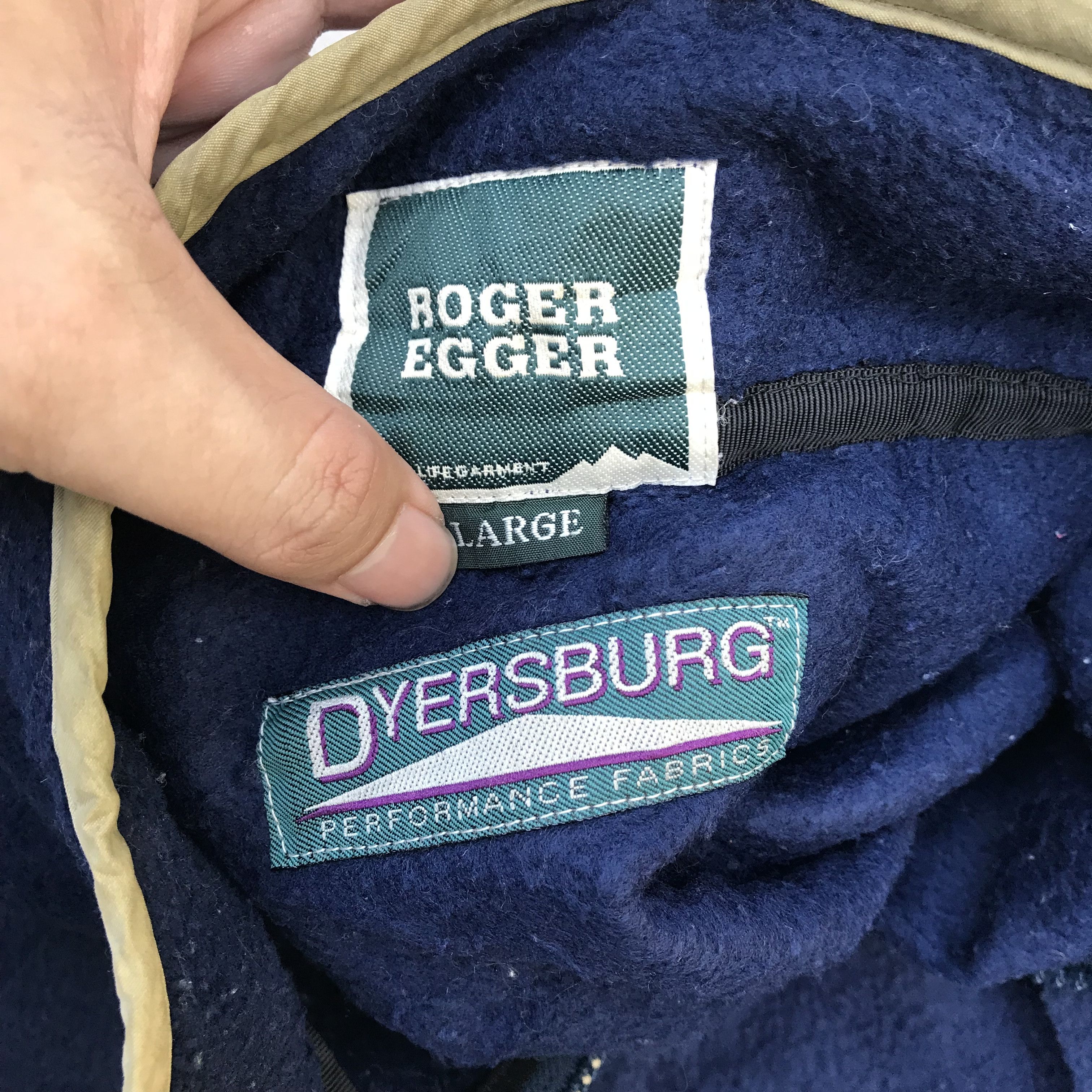 Outdoor Research Vintage Roger Egger Swiss Switzerland polar Fleece Jacket Size US L / EU 52-54 / 3 - 9 Thumbnail