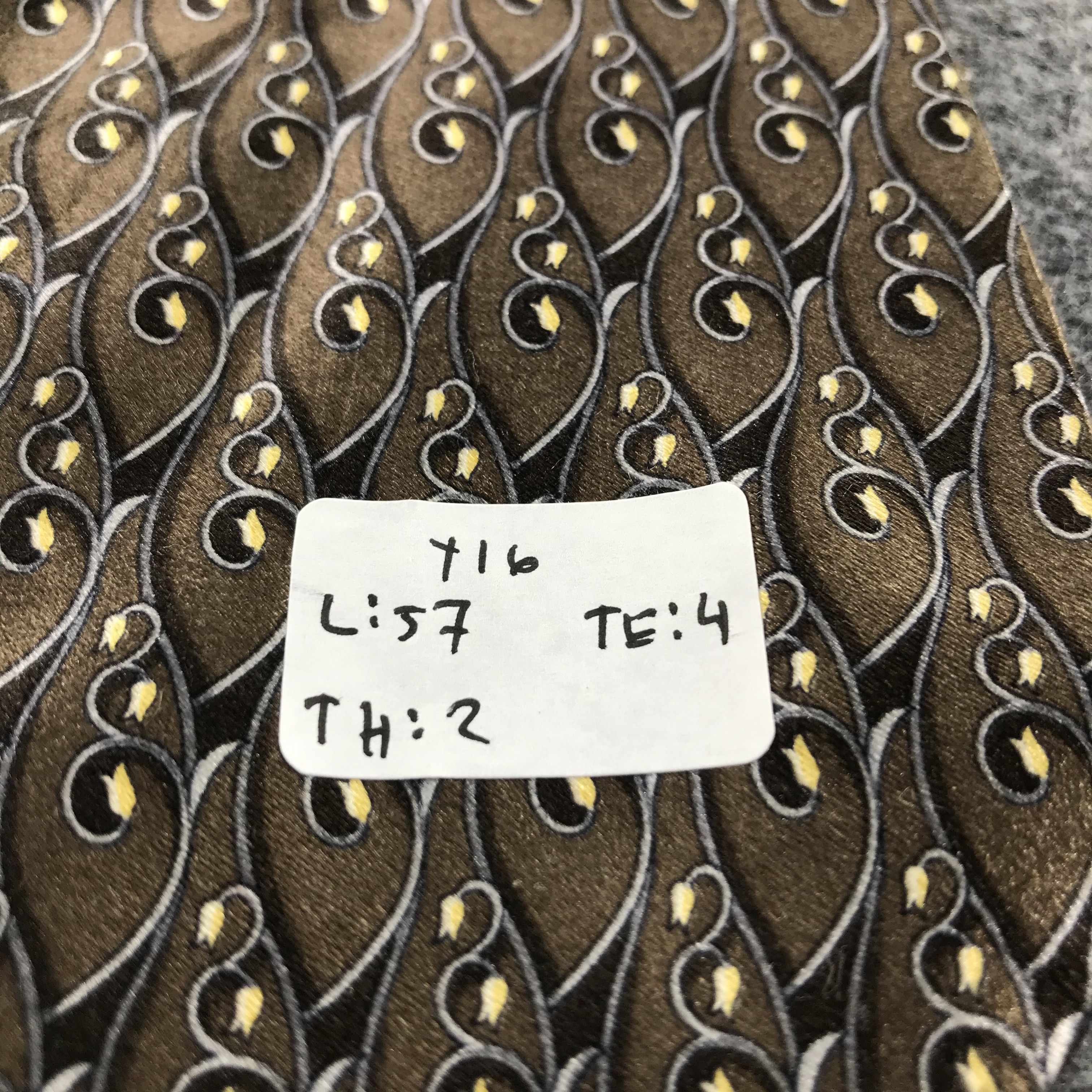 Vintage × Yves Saint Laurent Vintage Yves Saint Laurent Silk Neck Ties T16 Size ONE SIZE - 6 Thumbnail