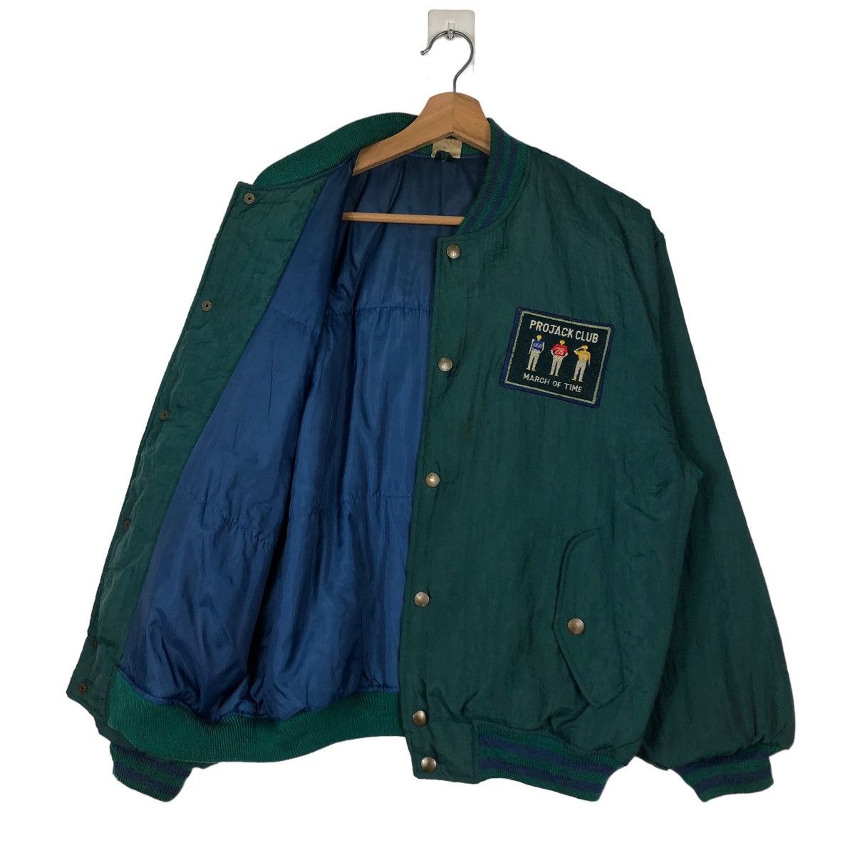 Hysteric Glamour 🔥Vintage Bomber Jacket Projack Club Big Logo Cartoon Size US S / EU 44-46 / 1 - 11 Thumbnail