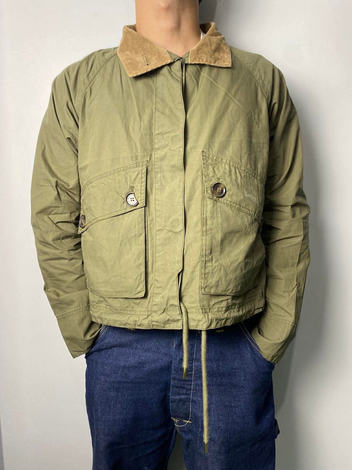 Barbour Barbour Crowdon Showerproof Jacket in Olive Size M / US 6-8 / IT 42-44 - 1 Thumbnail