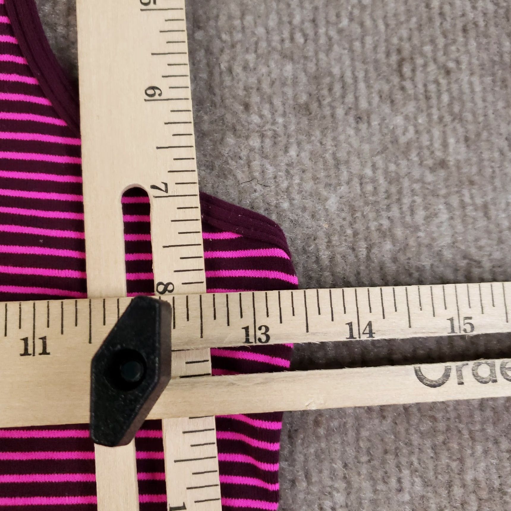 Lululemon Lululemon Tank Top Womens XS Pink Striped Lightweight Running Yoga Racerback Size S / US 4 / IT 40 - 3 Thumbnail