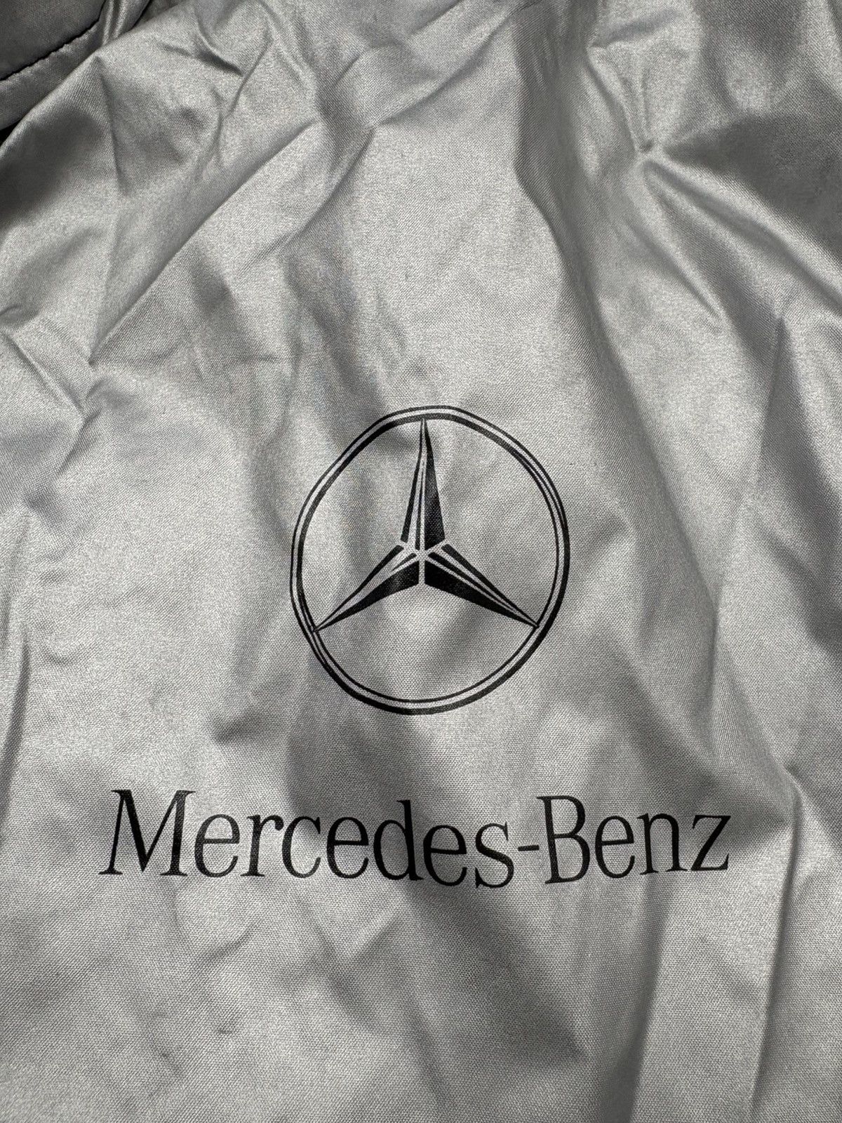 Mercedes-Benz Mercedes Benz Silver Jacket Vintage Racing Windbreaker 90s Size US XL / EU 56 / 4 - 8 Thumbnail