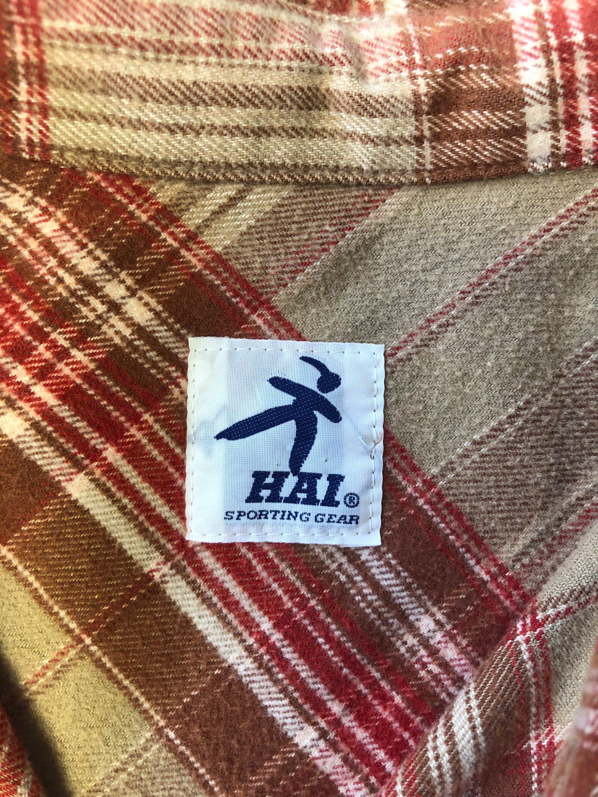 Hai Sporting Gear Plaid Flannel Button-Up Shirt Size US M / EU 48-50 / 2 - 2 Thumbnail