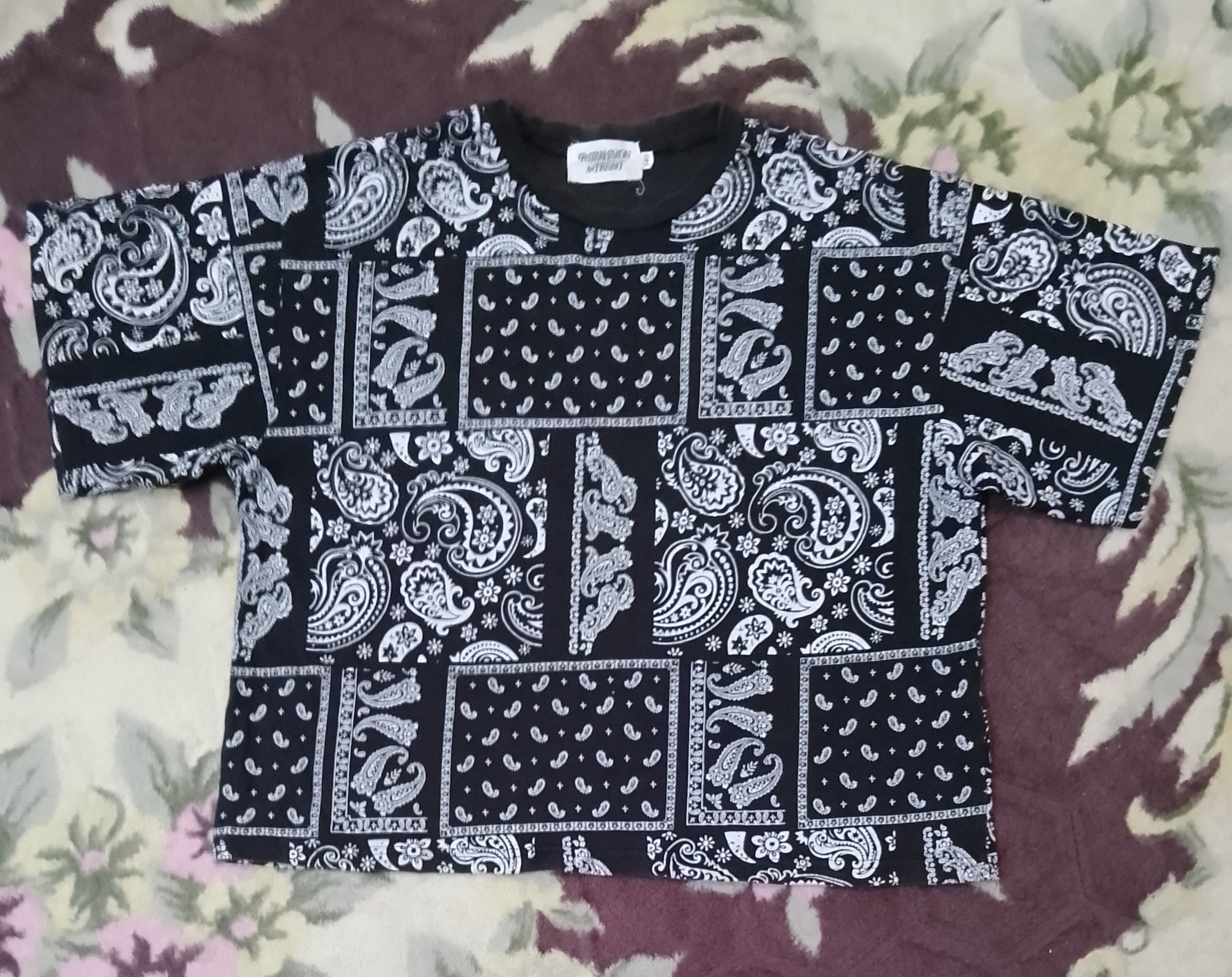 Japanese Brand Pairmanon Street Crop Tops Size S / US 4 / IT 40 - 1 Thumbnail