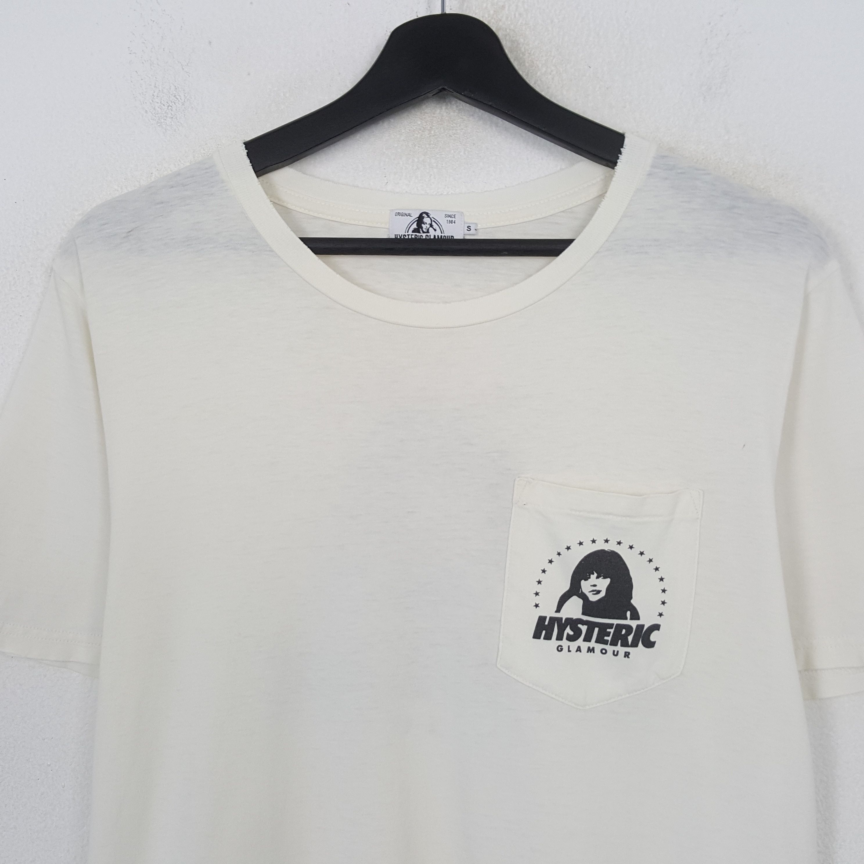 Hysteric Glamour Hysteric Glamour Japanese Brand Streetwear Tshirt C301N48 Size US S / EU 44-46 / 1 - 4 Thumbnail