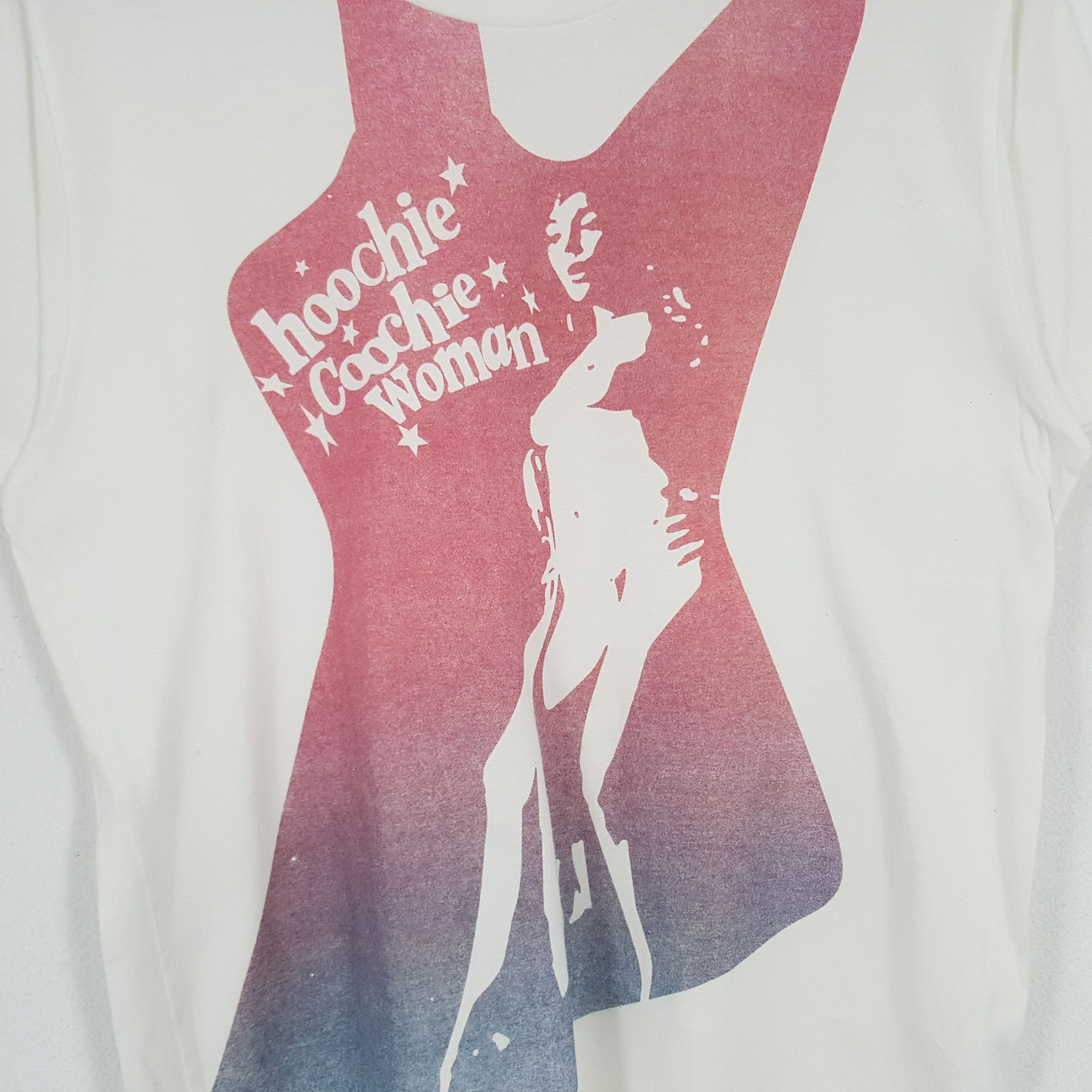 Hysteric Glamour × Japanese Brand × Vintage Vintage Hysteric Glamour Hoochie Coochie Woman Tshirt Size US M / EU 48-50 / 2 - 2 Thumbnail