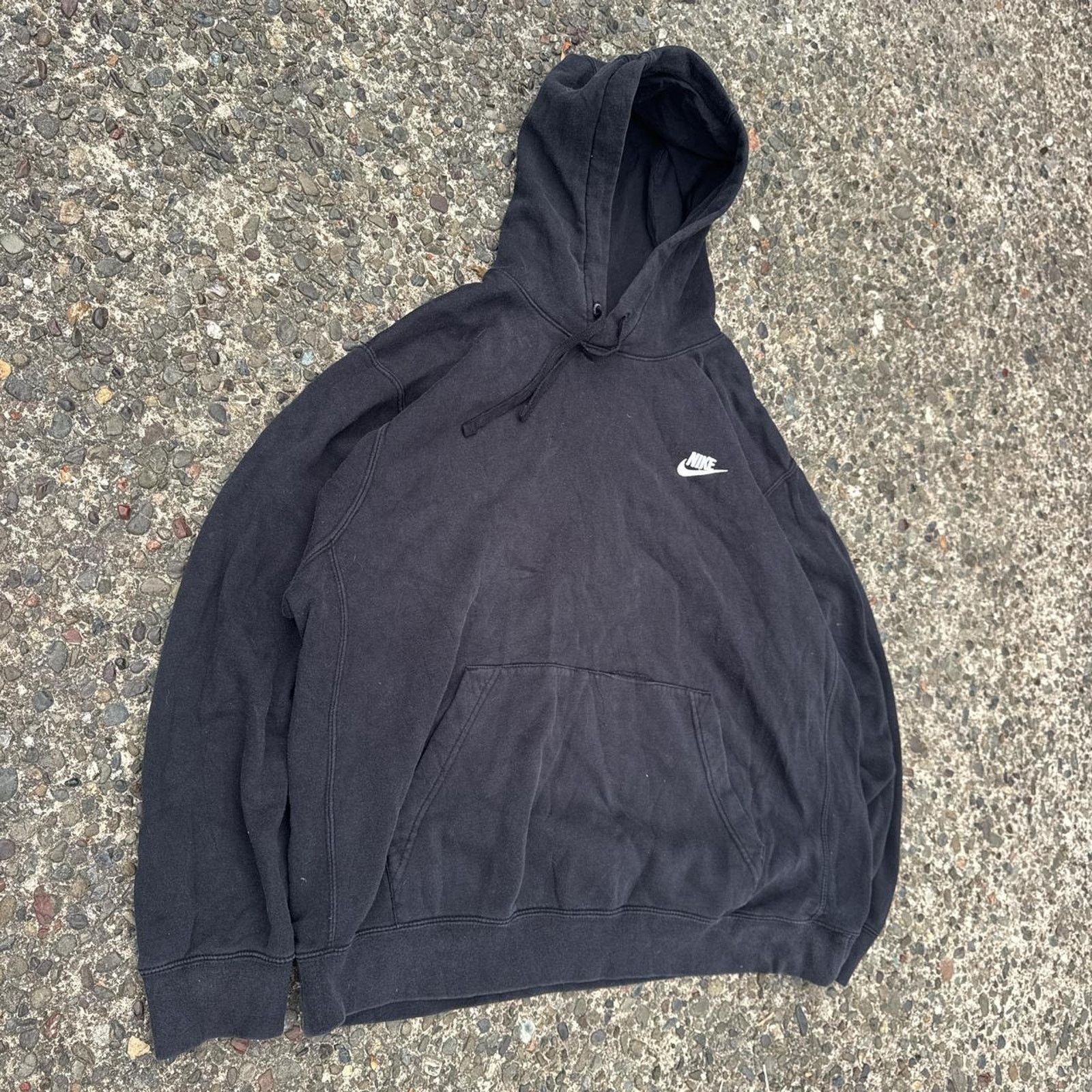 Nike Black Nike Blank Hoodie – Size XL Size US XL / EU 56 / 4 - 2 Thumbnail