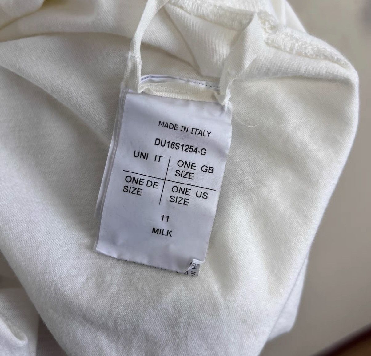 Rick Owens Rick Owens DRKSHDW Classic White Short Sleeve T-Shirt Size US M / EU 48-50 / 2 - 8 Thumbnail