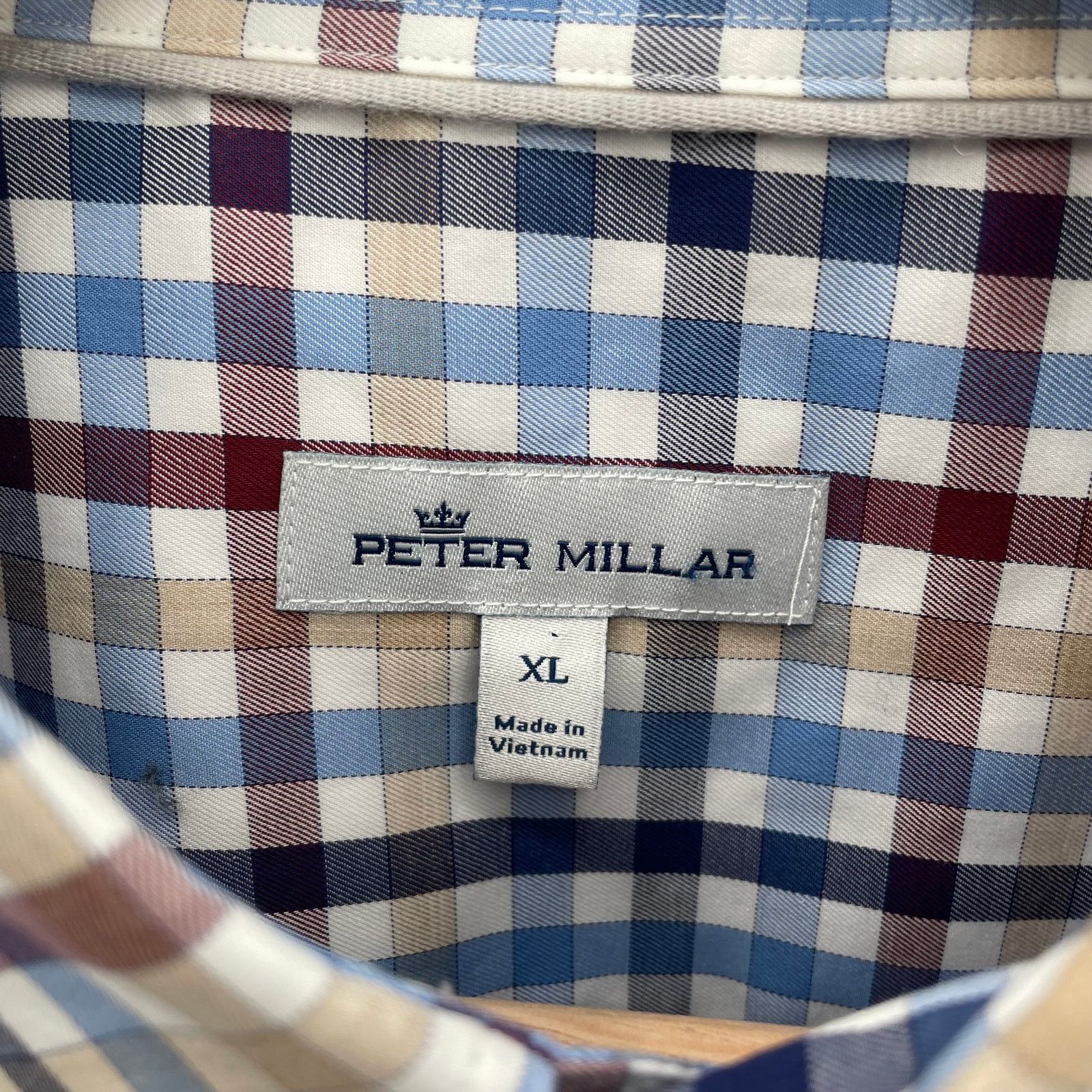 Peter Millar PETER MILLAR Premium Cotton Button Down Shirt // XL Size US XL / EU 56 / 4 - 2 Thumbnail