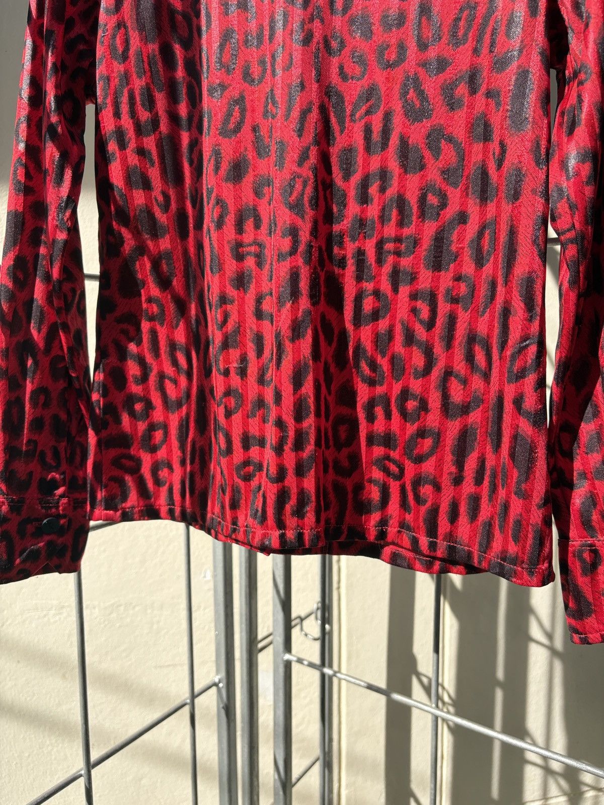 Walter Van Beirendonck Pollyyet Esther CRW Walter Van Beirendon leopard redshirt Size S / US 4 / IT 40 - 11 Thumbnail