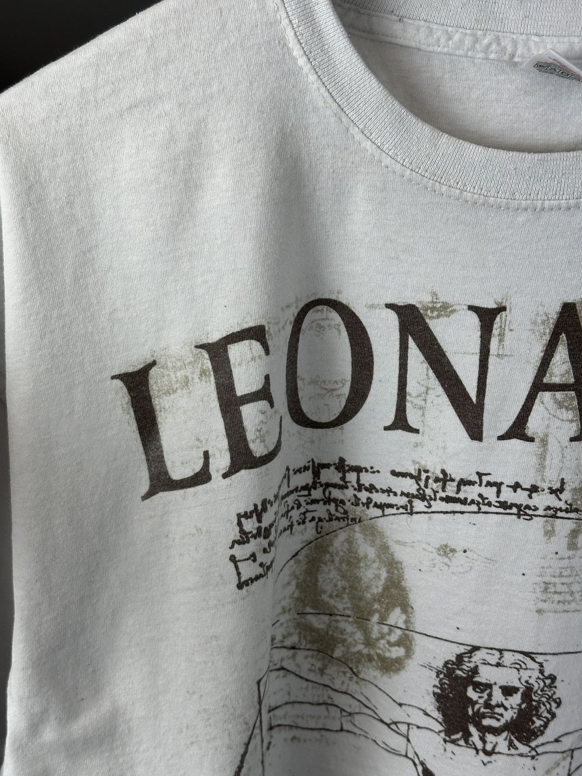 Vintage VINTAGE LEONARDO DA VINCI TEE SHIRT Size US XL / EU 56 / 4 - 7 Thumbnail