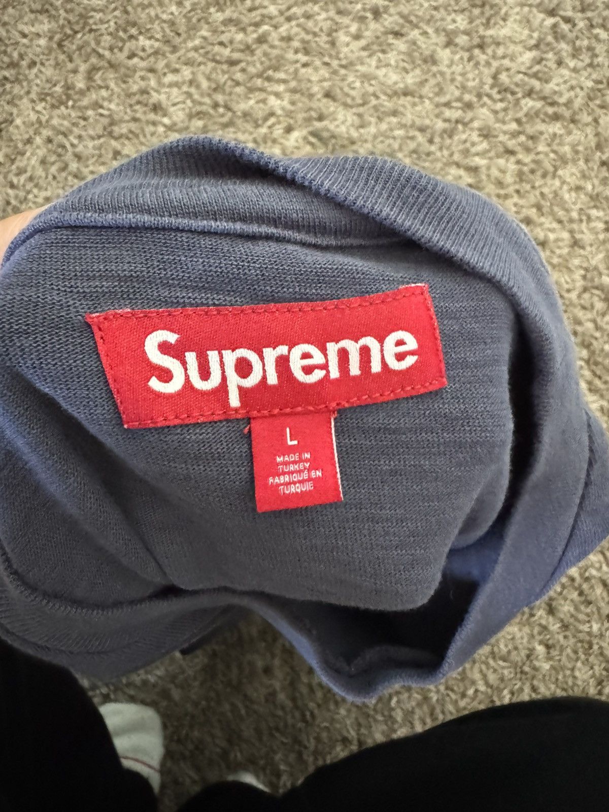 Supreme SUPREME FTP TEE LARGE Size US L / EU 52-54 / 3 - 6 Thumbnail