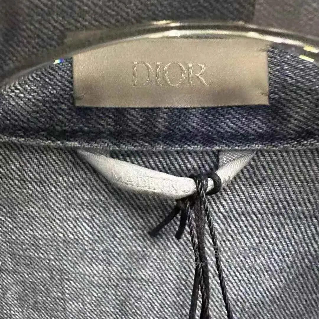 Dior New Dior Collaboration Denim Logo Jacket. Size US S / EU 44-46 / 1 - 2 Thumbnail