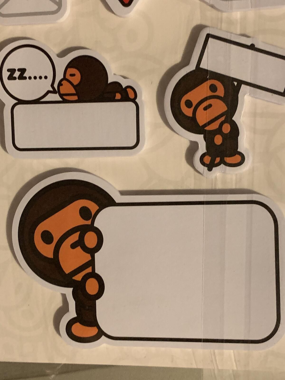 Bape BAPE x Baby Milo Store Memo / Flags / Notebook Set Size ONE SIZE - 6 Thumbnail