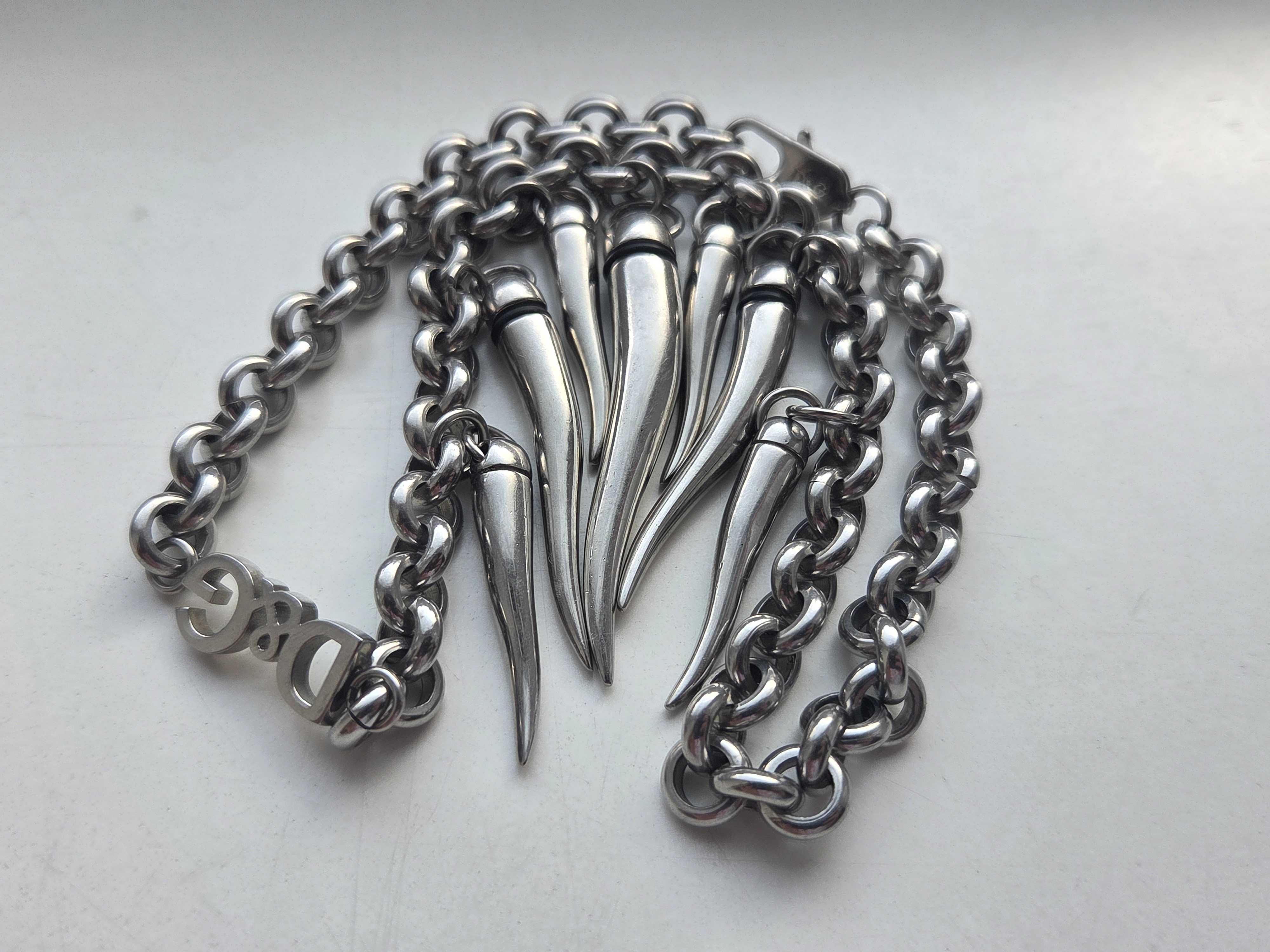 Dolce & Gabbana Dolce & Gabbana fangs necklace Size ONE SIZE - 2 Thumbnail