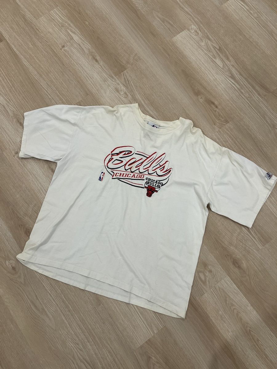Logo Athletic Vintage Embroidered Bulls Tee Size US XL / EU 56 / 4 - 1 Thumbnail