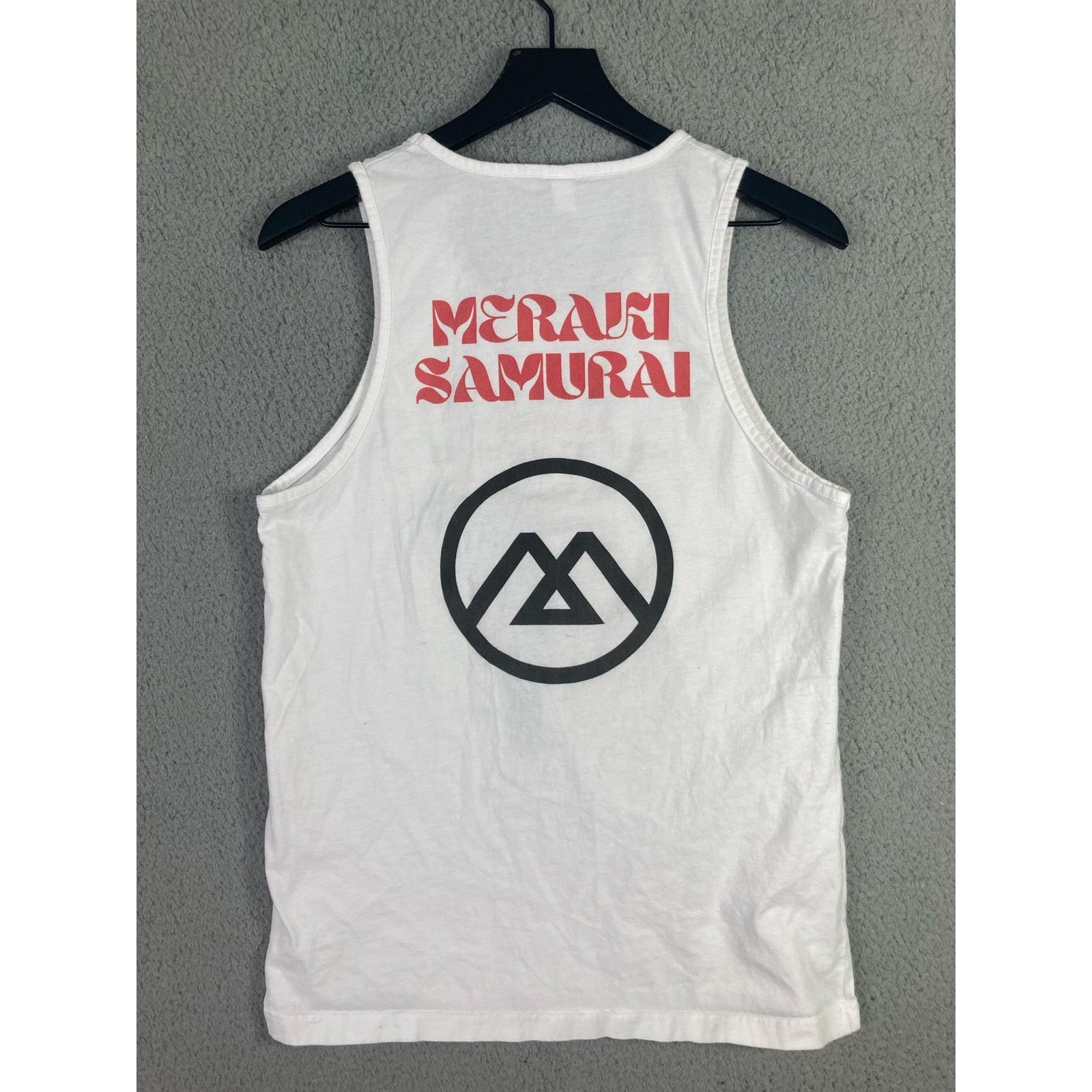 Next Level Apparel Meraki Samurai Tank Shirt Men's M Graphic Tee Casual Fashion Size US M / EU 48-50 / 2 - 8 Thumbnail