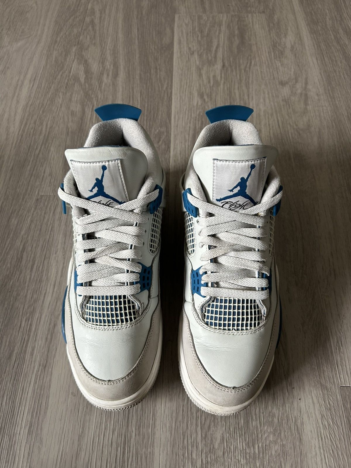 Jordan Brand Air Jordan Retro 4 Military Blue 2024 Size 9 Size US 9 / EU 42 - 3 Thumbnail