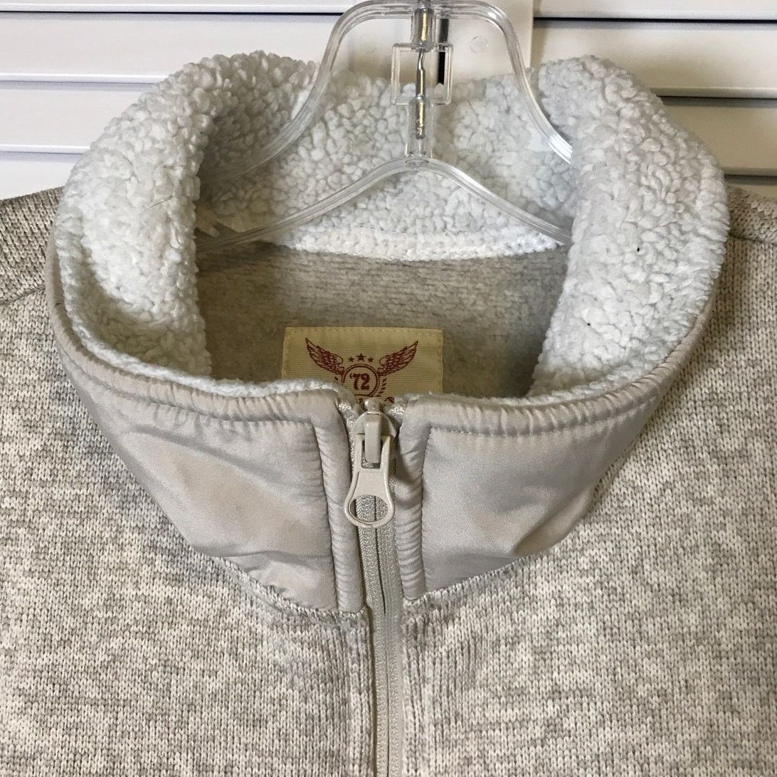 Other Faded Glory Beige High Neck Sleeveless Vest Jacket XL Size XL / US 12-14 / IT 48-50 - 6 Thumbnail