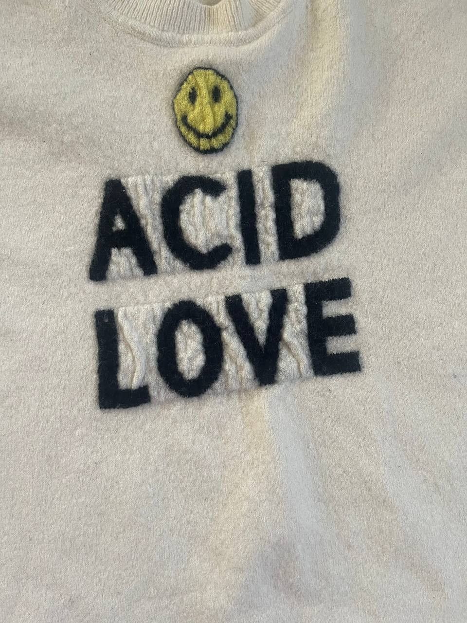 Sandro Sandro Paris "Acid" Cream Sweater Size XS / US 0-2 / IT 36-38 - 4 Thumbnail