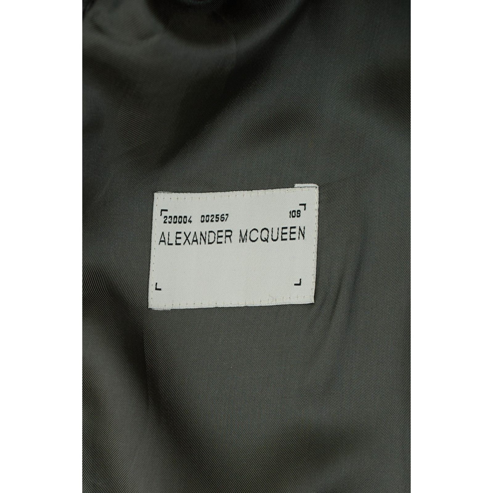 Alexander McQueen Grey Wool Coat Size US M / EU 48-50 / 2 - 4 Thumbnail