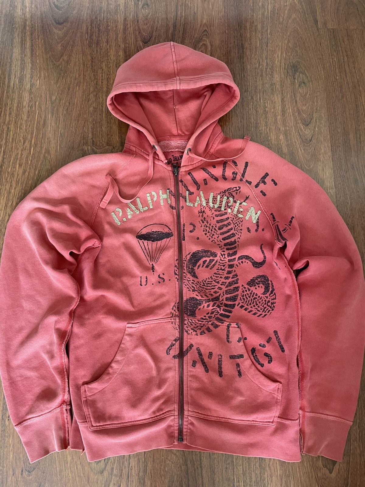 Ralph Lauren Ralph Lauren Exclusive of Decoration ZipHoodie Size US M / EU 48-50 / 2 - 2 Thumbnail