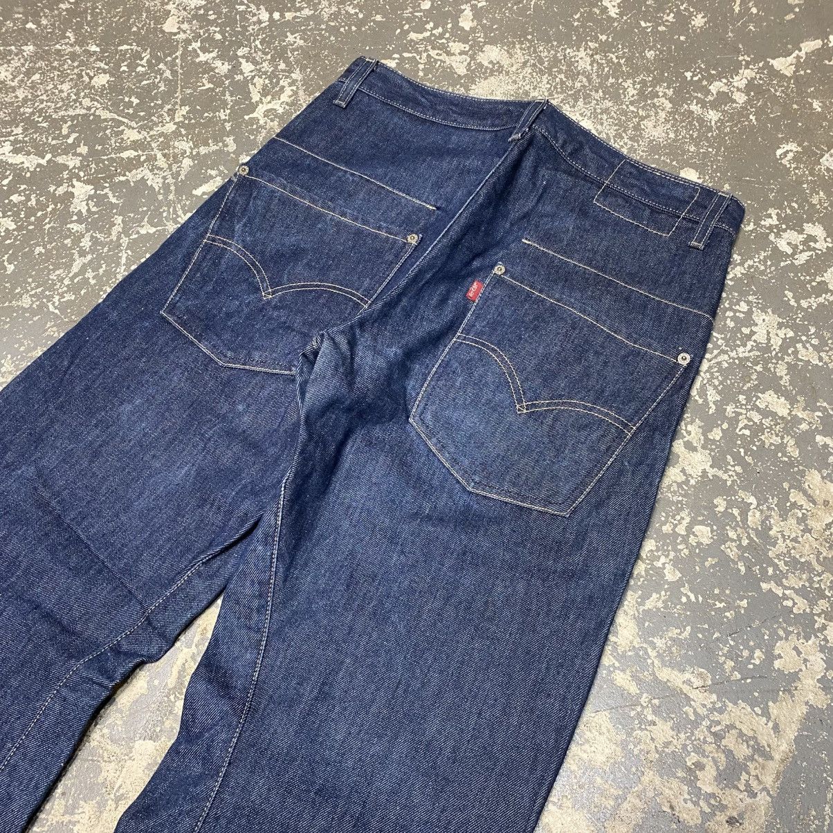 Japanese Brand × Levi's × Vintage Vintage Levi’s Engineered Twisted Leg Denim Jeans 90s Size US 31 - 13 Thumbnail