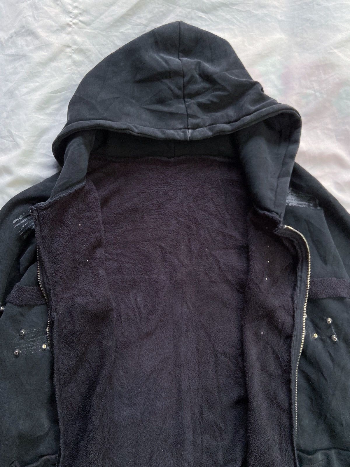 If Six Was Nine JAPANESE PUNK DISTRESSED UKNOWN BRAND PARKA STYLE ZIP HODDIE Size US XL / EU 56 / 4 - 14 Thumbnail