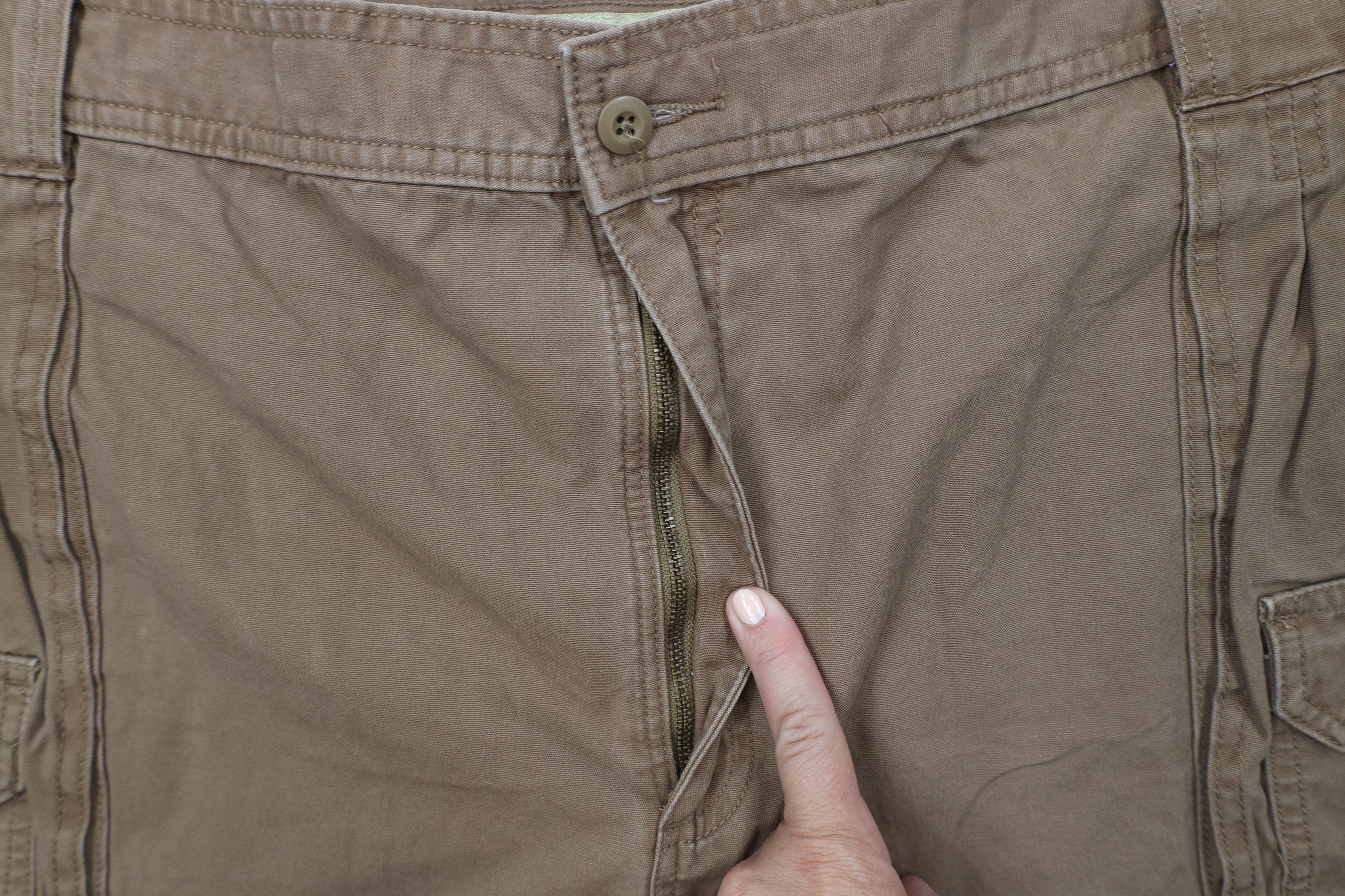 Cabelas Vintage Cabelas Knee Canvas Hiking Trekking Shorts Brown Size US 44 / EU 60 - 5 Thumbnail