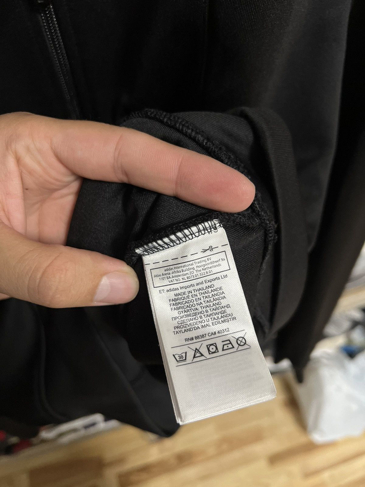 Adidas Adidas Y-3 Roland Garros Black Zip Up Track Jacket Size M Size US M / EU 48-50 / 2 - 8 Thumbnail
