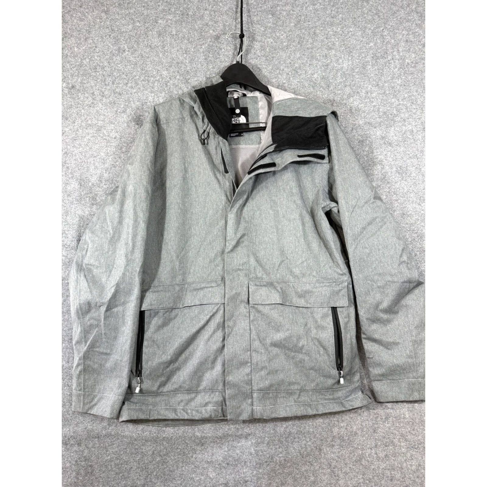 The North Face The North Face Hooded Jacket Mens M Gray Full Zip Clement Tri Climate Dryvent Lined Outdoor Utility Pockets Jacket Size US M / EU 48-50 / 2 - 3 Thumbnail