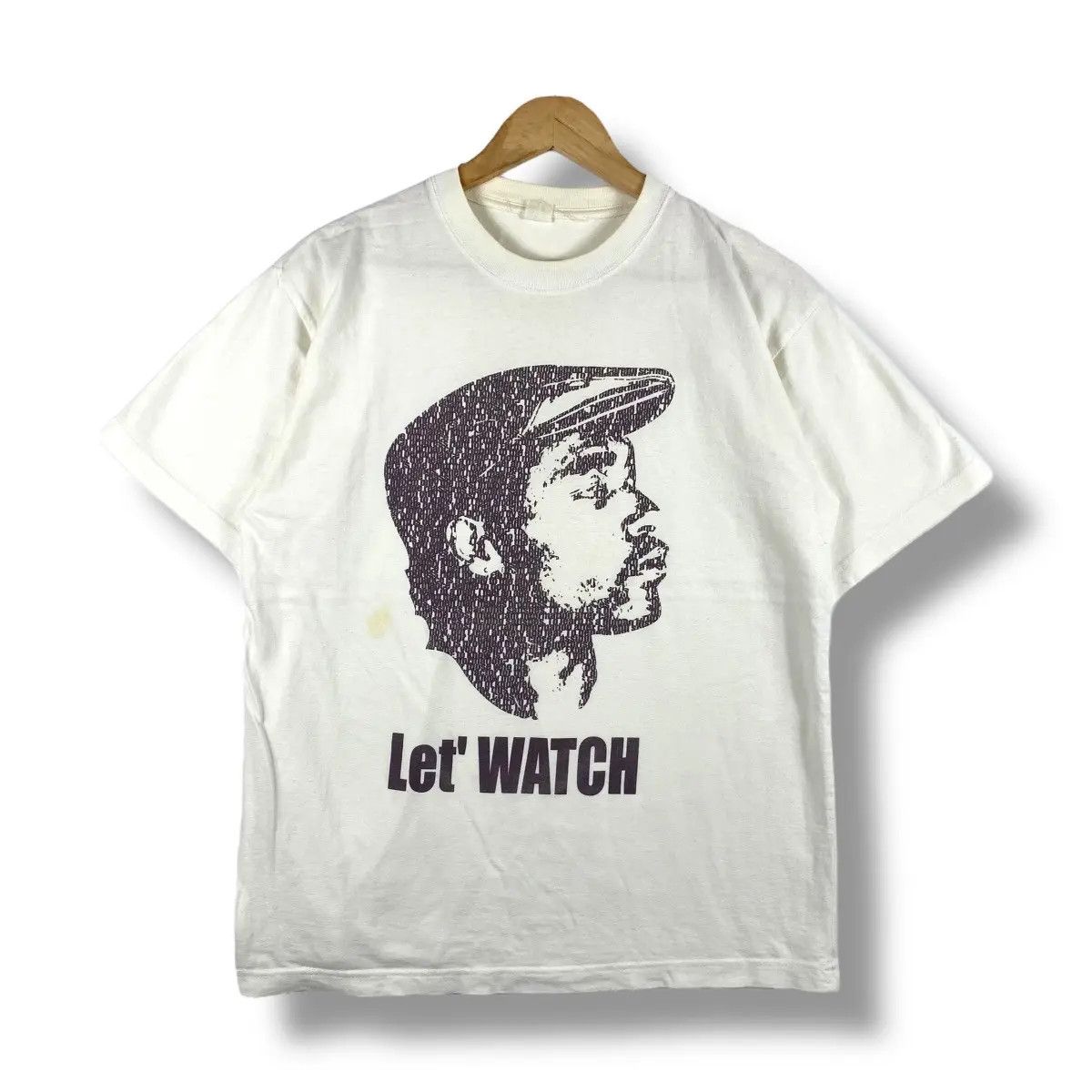 Vintage Vintage 00's LET' WATCH Graphic Tee Shirt Large Size Size US L / EU 52-54 / 3 - 1 Thumbnail