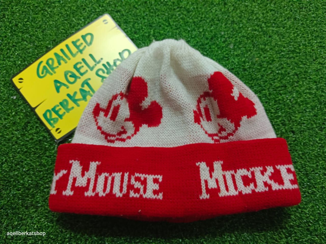 Vintage VTG 90s Disney Mickey Mouse Beanie Size ONE SIZE - 1 Thumbnail