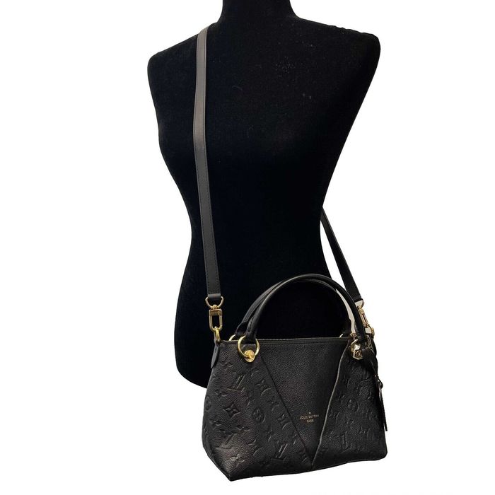 Louis Vuitton Very Good Empreinte V Tote BB RARE Black Crossbody Handbag