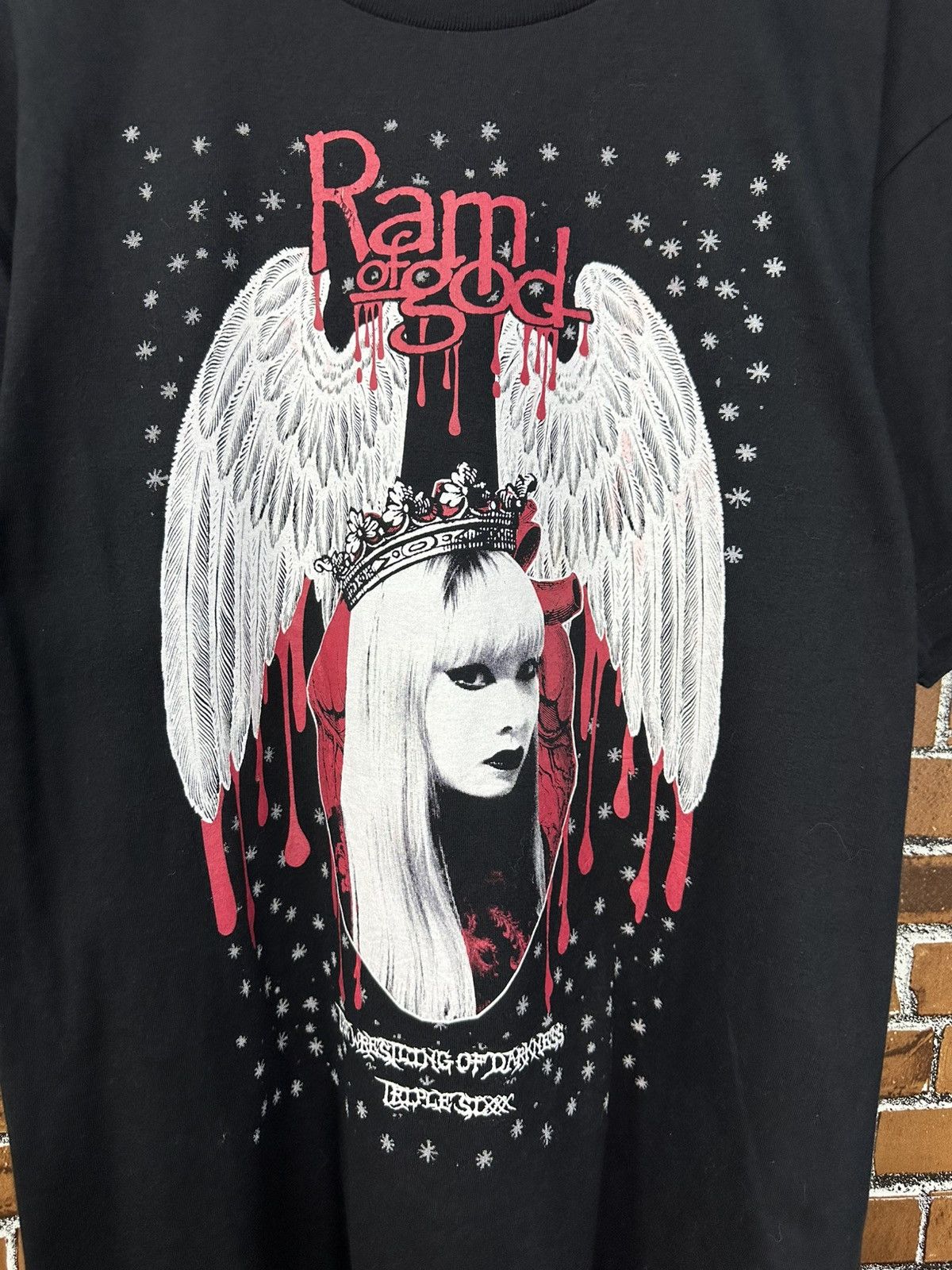 Punk and Yo Ram of God Triple Six The Wrestling Punk Tshirt A985 Size US L / EU 52-54 / 3 - 2 Thumbnail
