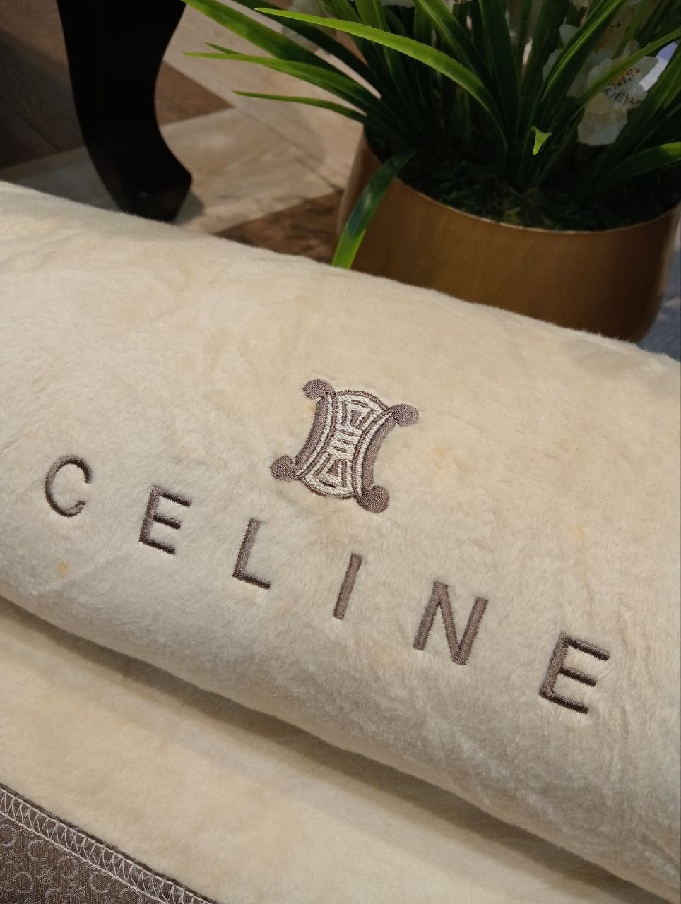 Celine LUXURY CELINE BLANKET - SIZE 140cm x 200cm Size ONE SIZE - 5 Thumbnail