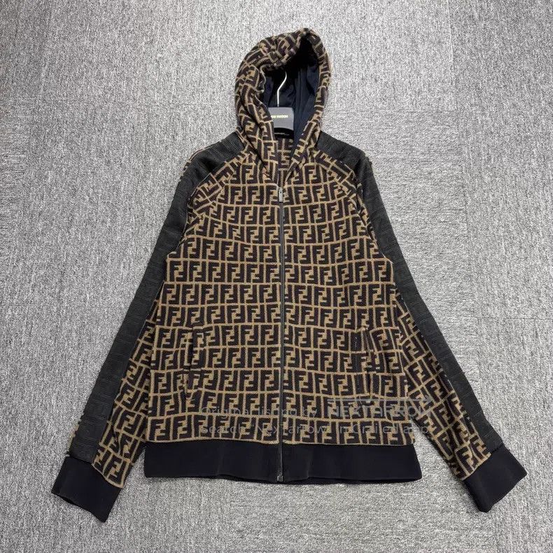 Fendi Fendi Double F Logo Hoodie Size US XL / EU 56 / 4 - 1 Thumbnail
