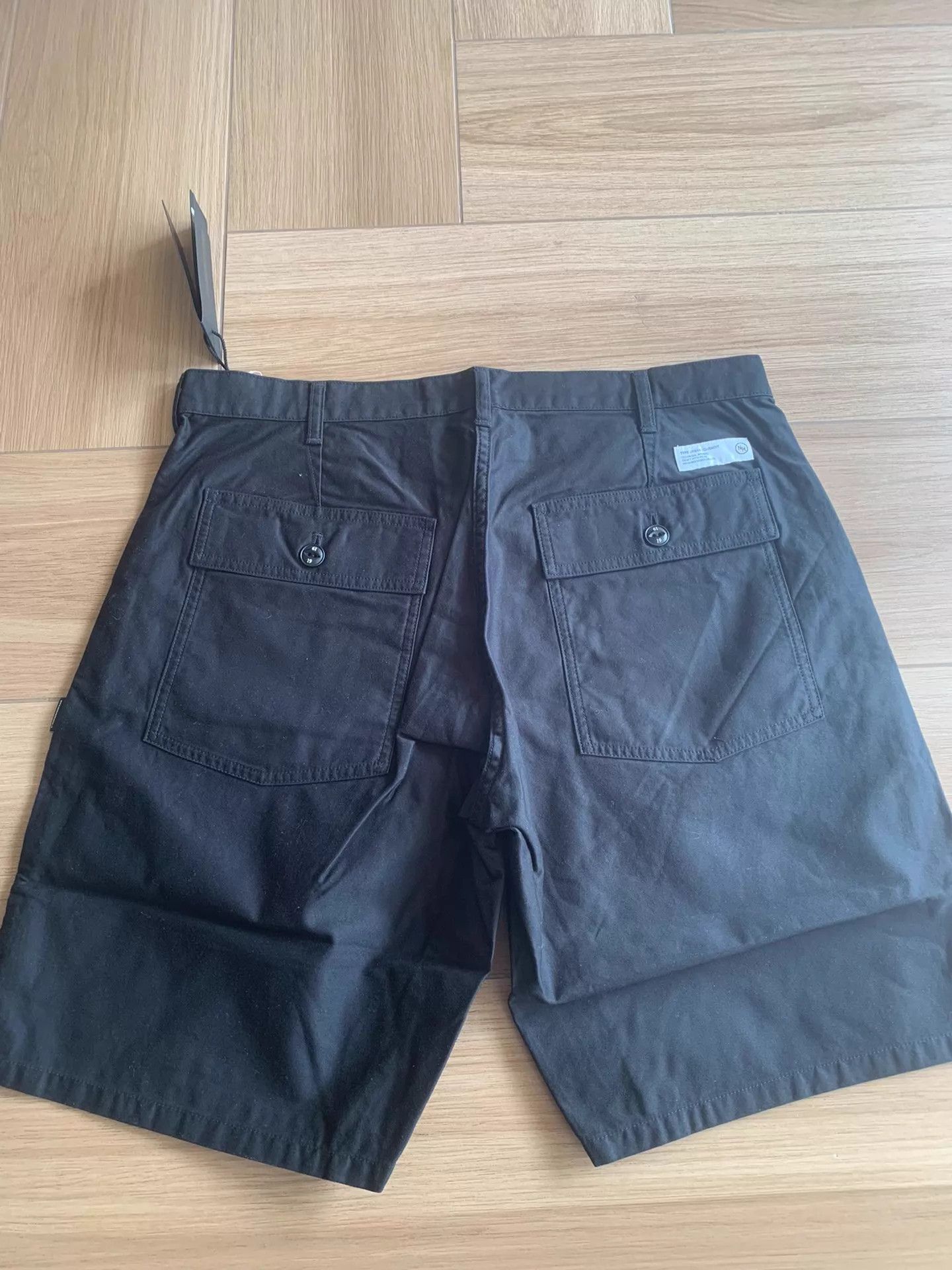 Neighborhood NEIGHBORHOOD BAKER Japanese Washed Work Shorts Black XL New Size US 36 / EU 52 - 2 Thumbnail