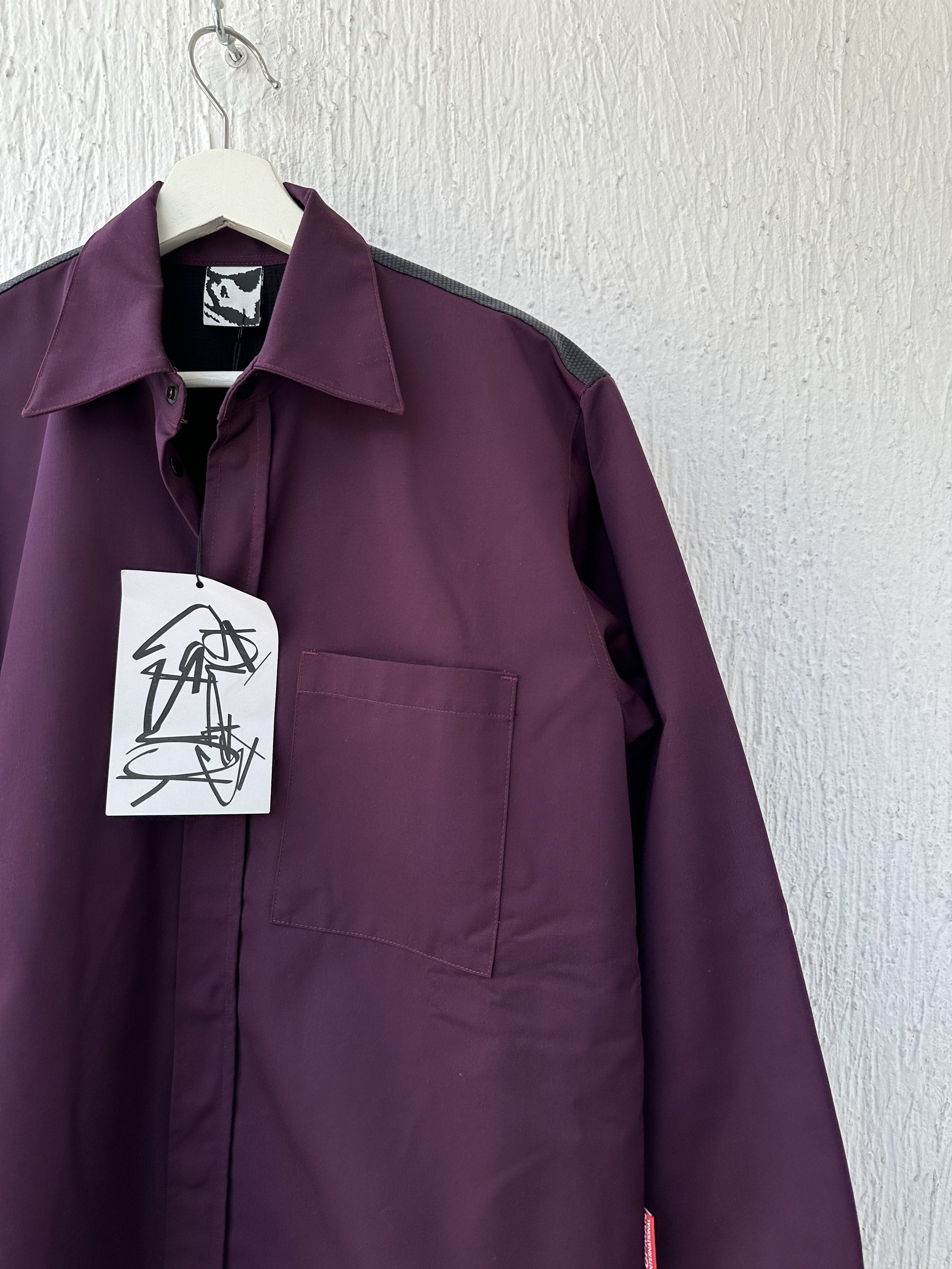 GR10K BNWT oversized Klopman fabric overshirt Size US XS / EU 42 / 0 - 2 Thumbnail