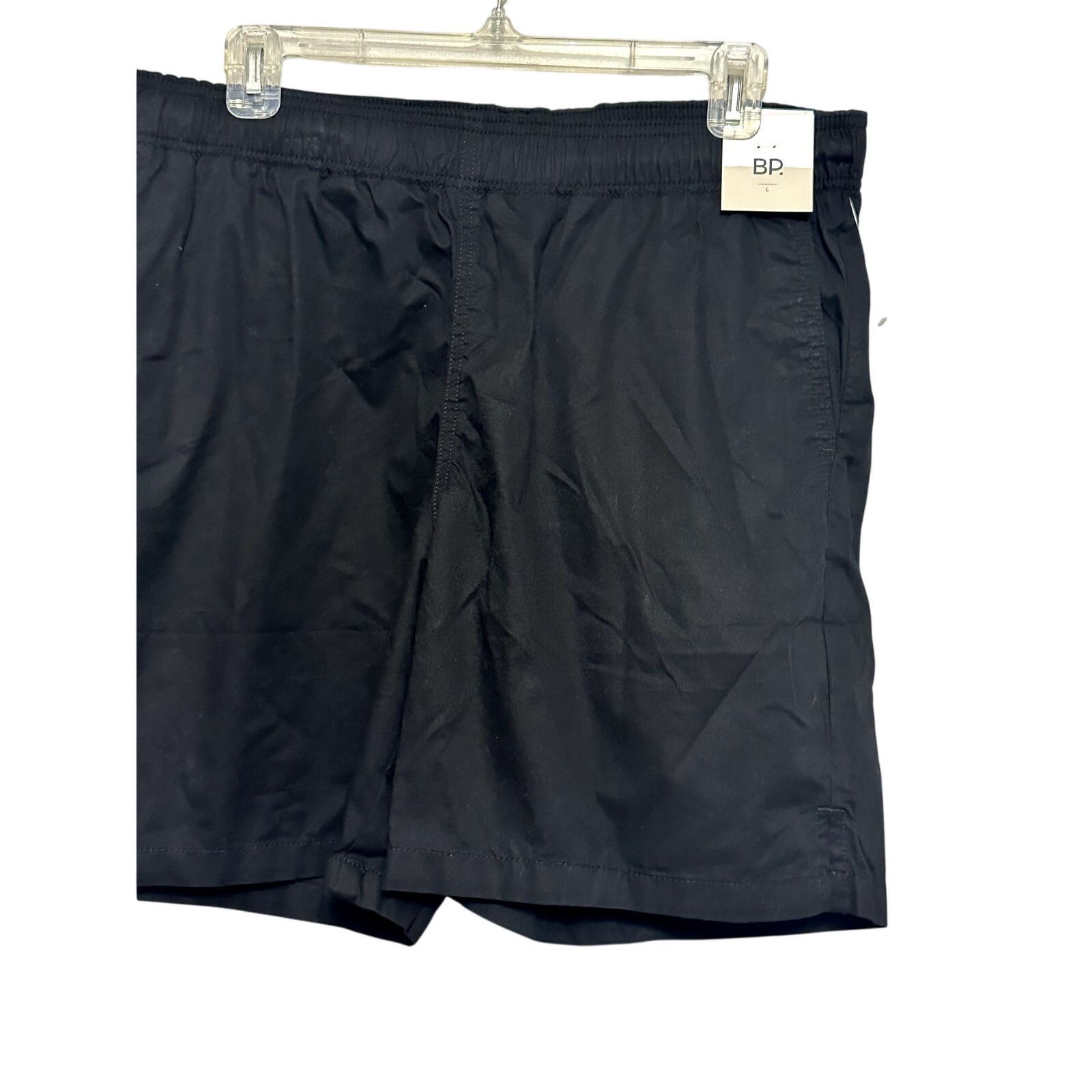 BP. BP. Pull On Shorts Elastic Waist Mid Rise Black Small NWOT Size US 32 / EU 48 - 3 Thumbnail