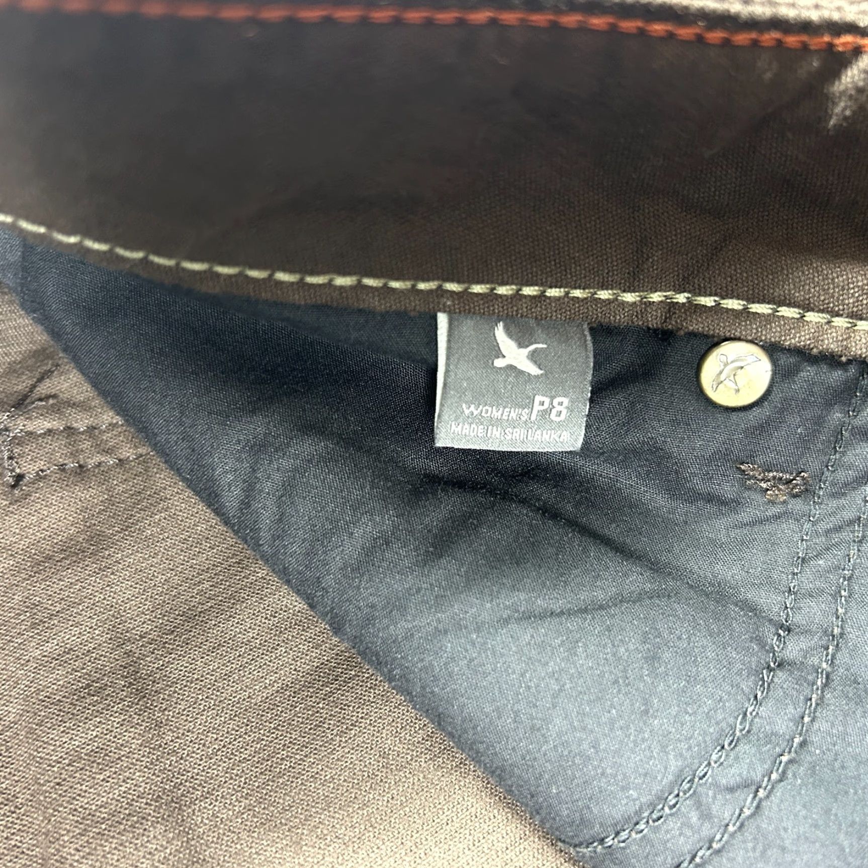 Eddie Bauer Eddie Bauer Pants Womens 8 Brown Corduroy Bootcut Leg Inseam 28.5 in Petite Regular Through Hip Size 30" / US 8 / IT 44 - 3 Thumbnail