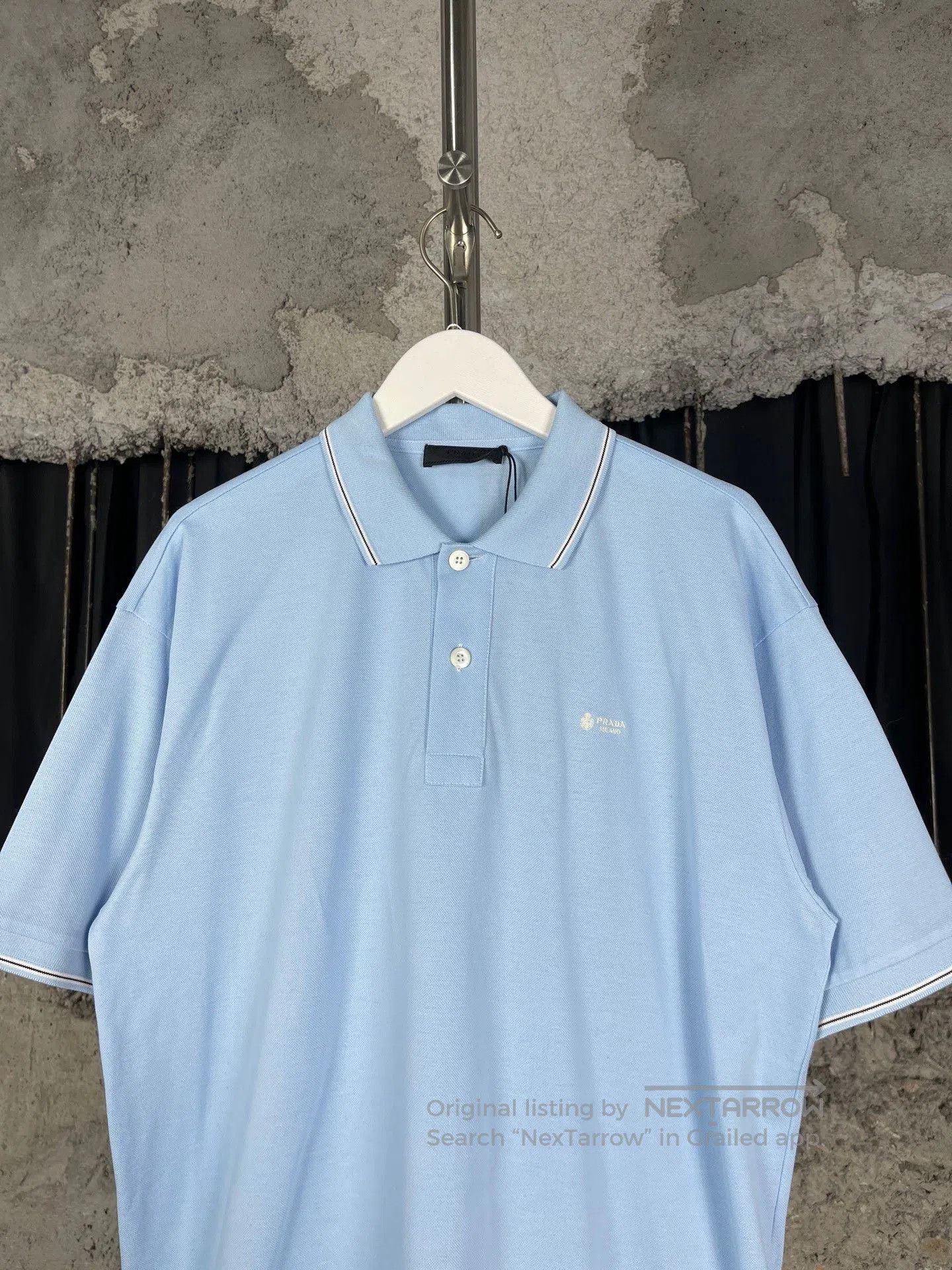 Prada Prada Polo Embroidered Logo Short Sleeve. Size US M / EU 48-50 / 2 - 3 Thumbnail