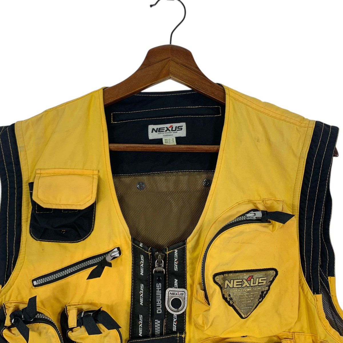 Japanese Brand × Vintage Vintage Nexus Shimano Fishing Jacket Size US L / EU 52-54 / 3 - 3 Thumbnail