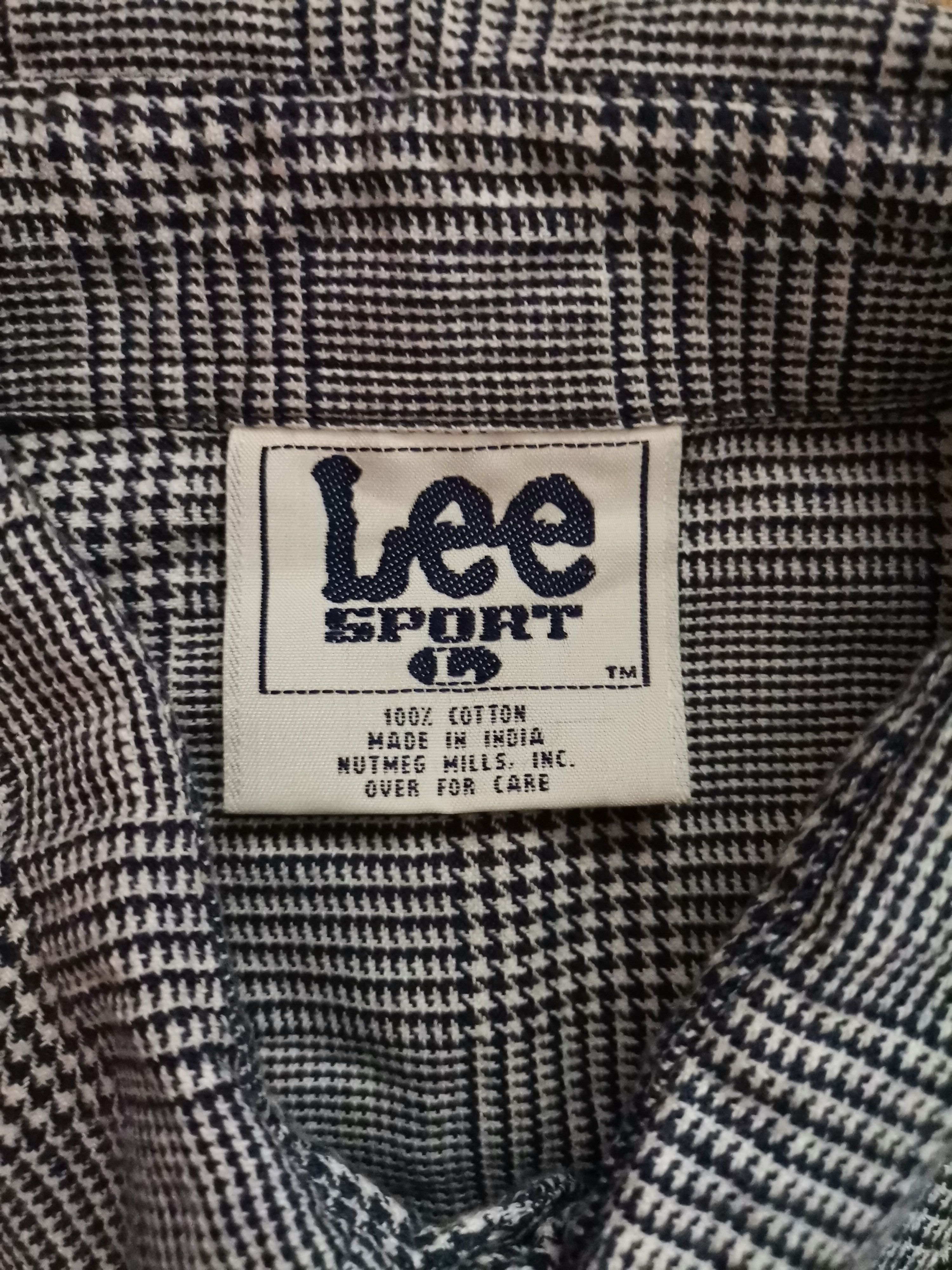 Lee Vintage Lee Sport Tartan Flannel Size US L / EU 52-54 / 3 - 3 Thumbnail