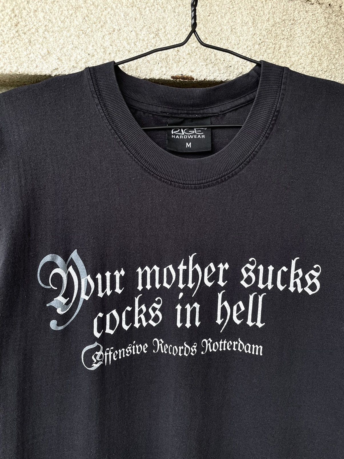 Vintage Vintage The Exorcist Your Mother Sucks Cocks In Hell T-Shirt Size US M / EU 48-50 / 2 - 11 Thumbnail