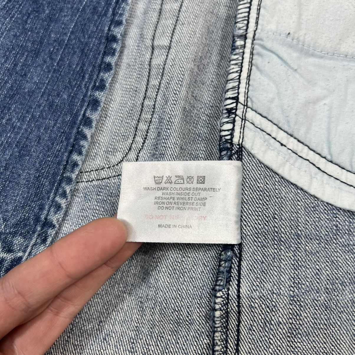 Playboy Vintage Y2K Playboy Sexy Style Denim Japanese Mini Skirt Size 28" / US 6 / IT 42 - 17 Thumbnail