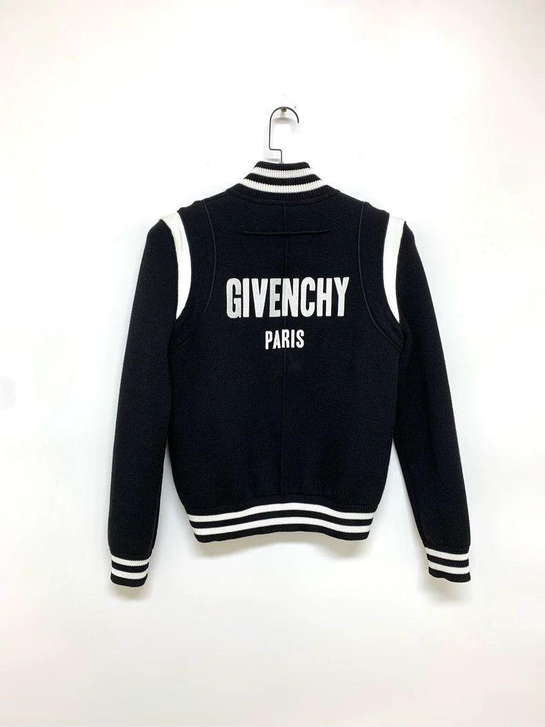 Givenchy Givenchy /Back Logo Wool Baseball Jacket Size S / US 4 / IT 40 - 8 Thumbnail